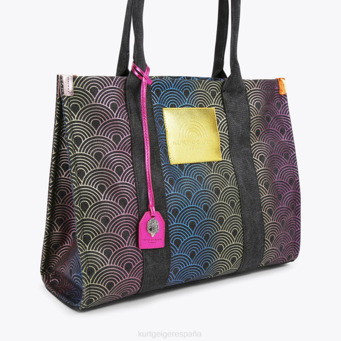 Kurt Geiger mujer bolso tote Southbank grande de Londres 2LPR205 | bolsas negro otro